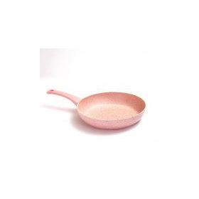 Oms Pembe 26 cm Granit Krep Tavası
