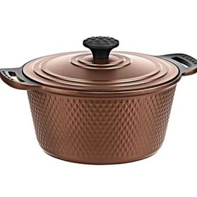 Oms Triana 3536 7 Parça Bronz Biogranit Döküm Tencere Tava Seti