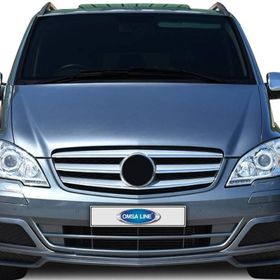 Omsa 2 Parça 2003-2010 Arası Mercedes Vito W639 Krom Ayna Kapağı