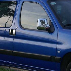 Omsa 2 Parça Abs 1996-2008 Arası Peugeot Partner Krom Ayna Kapağı