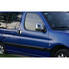 Omsa 2 Parça Abs 1996-2008 Arası Peugeot Partner Krom Ayna Kapağı