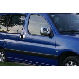 Omsa 2 Parça Abs 1996-2008 Arası Peugeot Partner Krom Ayna Kapağı