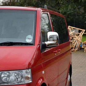 Omsa 2 Parça Abs 2003-2010 Arası VW T5 Transporter Krom Ayna Kapağı