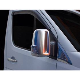 Omsa 2 Parça Abs 2006-2018 Arası Mercedes Sprinter Saten Krom Ayna Kapağı