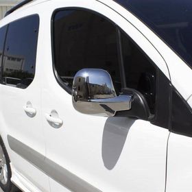 Omsa 2 Parça Abs 2012 ve Sonrası Peugeot Partner Krom Tepee Ayna Kapağı