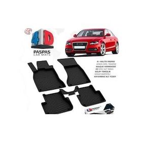 Omsa Audi A4 B8 4D Siyah 2008-2016 Arası Havuzlu Paspas