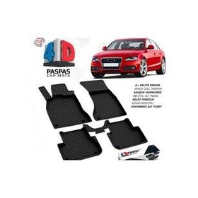 Omsa Audi A4 B8 4D Siyah 2008-2016 Arası Havuzlu Paspas