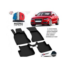 Omsa Audi A4 B8 4D Siyah 2008-2016 Arası Havuzlu Paspas