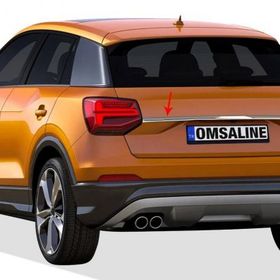 Omsa Audi Q2 Krom Plaka Üstü 2016 ve Sonrası Bagaj Çıtası