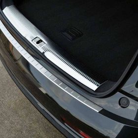 Omsa Audi Q3 2011-2018 Arası Taşlı Krom Arka Tampon Eşiği