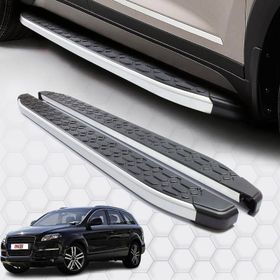 Omsa Audi Q7 Blackline Alüminyum 2006-2015 Arası Yan Basamak