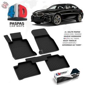 Omsa BMW 3 Serisi Siyah 2018 ve Sonrası 4D Paspas