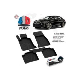 Omsa BMW 3 Serisi Siyah 2018 ve Sonrası 4D Paspas