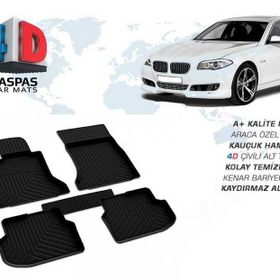 Omsa Bmw 5 Serisi F10 X Drive 4D Siyah 2013-2016 Arası Havuzlu Paspas