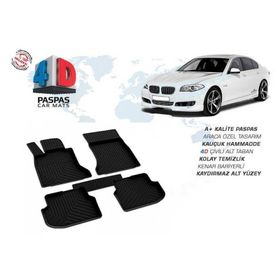 Omsa Bmw 5 Serisi F10 X Drive 4D Siyah 2013-2016 Arası Havuzlu Paspas
