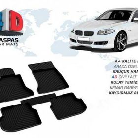 Omsa Bmw 5 Serisi F10 X Drive 4D Siyah 2013-2016 Arası Havuzlu Paspas
