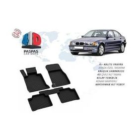 Omsa Bmw E46 3 Serisi 4D Siyah 1998-2005 Arası Havuzlu Paspas