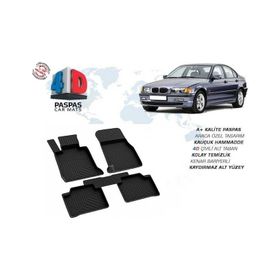 Omsa Bmw E46 3 Serisi 4D Siyah 1998-2005 Arası Havuzlu Paspas