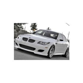 Omsa Bmw E60 5 Serisi 2003-2010 Piano Black Flaplı Ön Lip