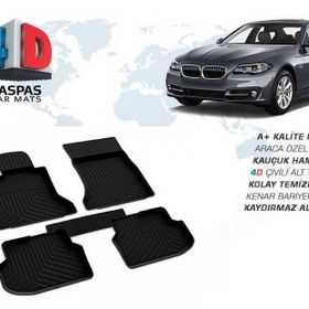 Omsa Bmw F10 5 Serisi 4D Siyah 2010-2013 Arası Havuzlu Paspas
