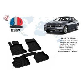 Omsa Bmw F10 5 Serisi 4D Siyah 2010-2013 Arası Havuzlu Paspas
