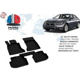 Omsa Bmw F10 5 Serisi 4D Siyah 2010-2013 Arası Havuzlu Paspas
