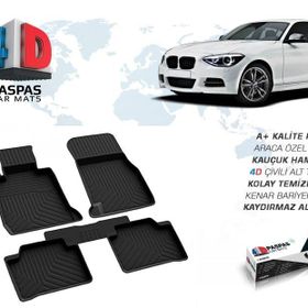 Omsa Bmw F20 1 Serisi 4D Siyah 2011 ve Sonrası Havuzlu Paspas