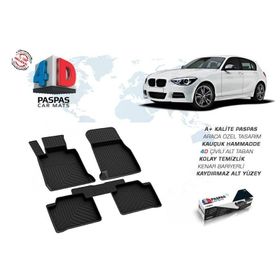 Omsa Bmw F20 1 Serisi 4D Siyah 2011 ve Sonrası Havuzlu Paspas