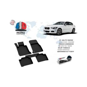 Omsa Bmw F20 1 Serisi 4D Siyah 2011 ve Sonrası Havuzlu Paspas