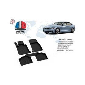Omsa Bmw F30 3 Serisi 4D Siyah 2011 ve Sonrası Havuzlu Paspas