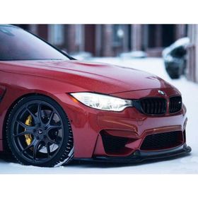 Omsa Bmw F30 3 Serisi Abs 2011 ve Sonrası Mat Siyah Ön Tampon Lip