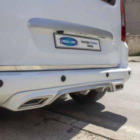 Omsa Citroen Berlingo Krom 2008-2018 Arası Bagaj Alt Çıta