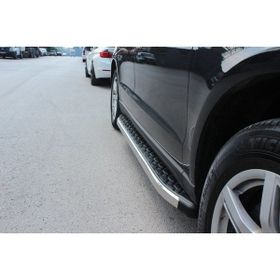 Omsa Citroen C3 Air Cross Blackline Krom 2017 ve Sonrası Yan Basamak