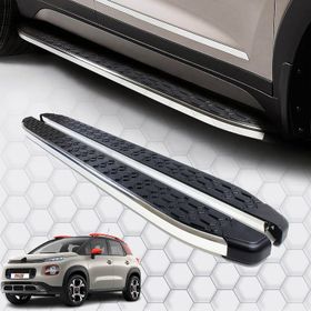 Omsa Citroen C3 Air Cross Blackline Krom 2017 ve Sonrası Yan Basamak