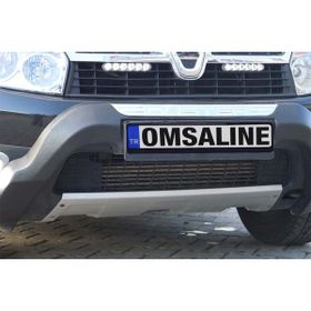 Omsa Dacia Duster 2010-2017 Gri Difüzör Ön Tampon Plaka Altı