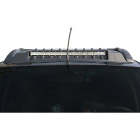 Omsa Dacia Duster 2018 ve Sonrası Ledli Mat Siyah Ön Cam Üstü Moon Visor
