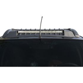 Omsa Dacia Duster 2018 ve Sonrası Ledli Mat Siyah Ön Cam Üstü Moon Visor