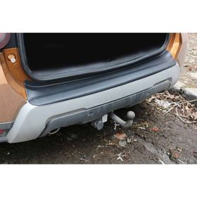 Omsa Dacia Duster 2018 ve Sonrası Parlak Plastik Arka Tampon Eşiği