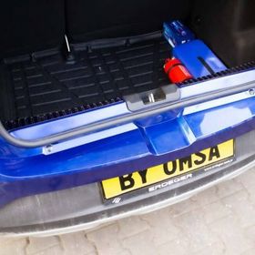 Omsa Dacia Sandero 2 Parça 2021 ve Sonrası Krom Bagaj Eşiği