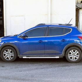 Omsa Dacia Sandero Stepway 14 Parça 2021 ve Sonrası Krom Cam Çerçevesi