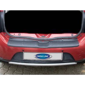 Omsa Dacia Sandero Stepway 2012 ve Sonrası Plastik Arka Tampon Eşiği