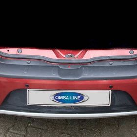 Omsa Dacia Sandero Stepway 2012 ve Sonrası Plastik Arka Tampon Eşiği