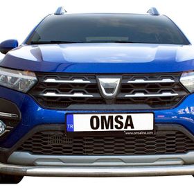 Omsa Dacia Sandero Stepway 2021 ve Sonrası 2 Parça Krom Sis Far Çerçevesi