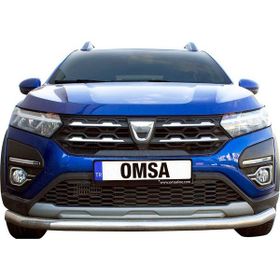 Omsa Dacia Sandero Stepway 2021 ve Sonrası 2 Parça Krom Sis Far Çerçevesi