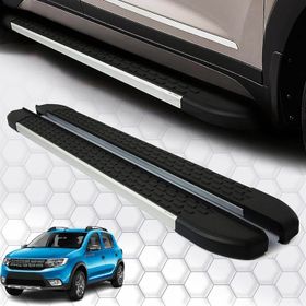 Omsa Dacia Sandero Stepway Nevada Alüminyum 2012-2020 Arası Yan Basamak