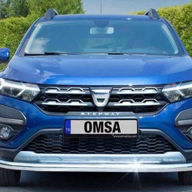 Omsa Dacia Sandero Stepway Texas Çap:60 Krom 2021 ve Sonrası Ön Koruma