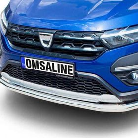 Omsa Dacia Sandero Stepway Texas Çap:60 Krom 2021 ve Sonrası Ön Koruma