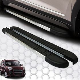 Omsa Fiat Doblo 2 Nevada Krom Kısa Şase 2010-2015 Arası Yan Basamak