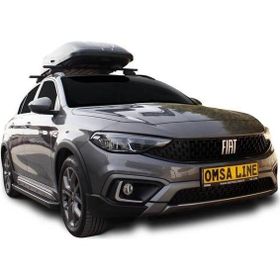 Omsa Fiat Egea Cross 2020 ve Sonrası 2 Parça Taşlı Krom Sis Far Çerçevesi