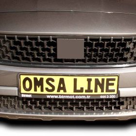 Omsa Fiat Egea Cross 2020 ve Sonrası Krom Ön Tampon Alt Çıta